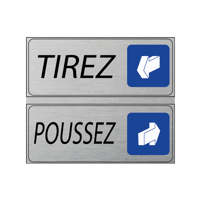 Adhésif à la demande POUSSEZ -  
