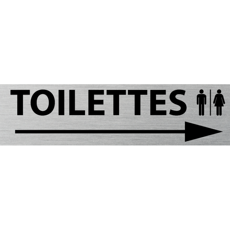 Logo Porte grand format Toilettes - Logo Porte grand format Toilettes -