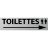 Logo Porte grand format Toilettes -  
