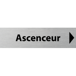 Logo Porte grand format Ascenceur -  