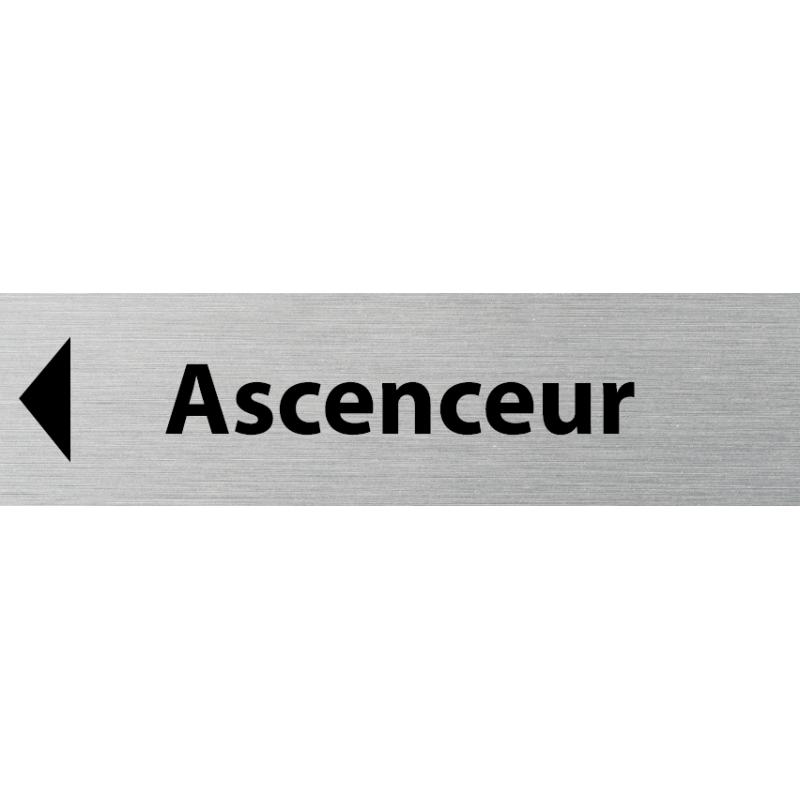 Logo Porte grand format Ascenceur