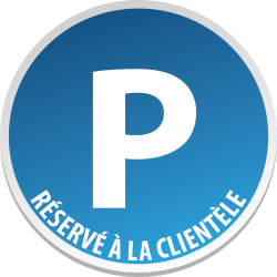 Parking Réservé à la clientèle