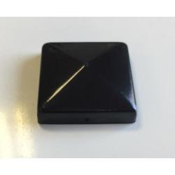 Kit Fixation Poteau Pied + Chapeau 9x9 cm -  