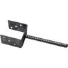 Kit Fixation Poteau Pied + Chapeau 9x9 cm -  