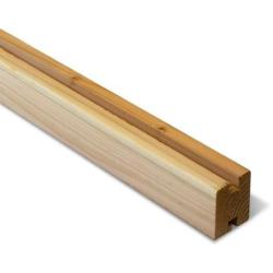 Poteau Bois Rainuré à la demande -  