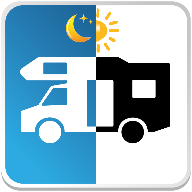Camping Car Jour Nuit - Camping Car Jour Nuit -