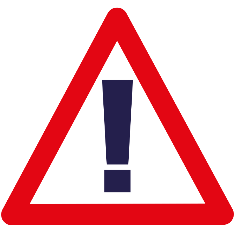 ATTENTION DANGER - ATTENTION DANGER -