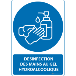 Désinfecter au gel -  