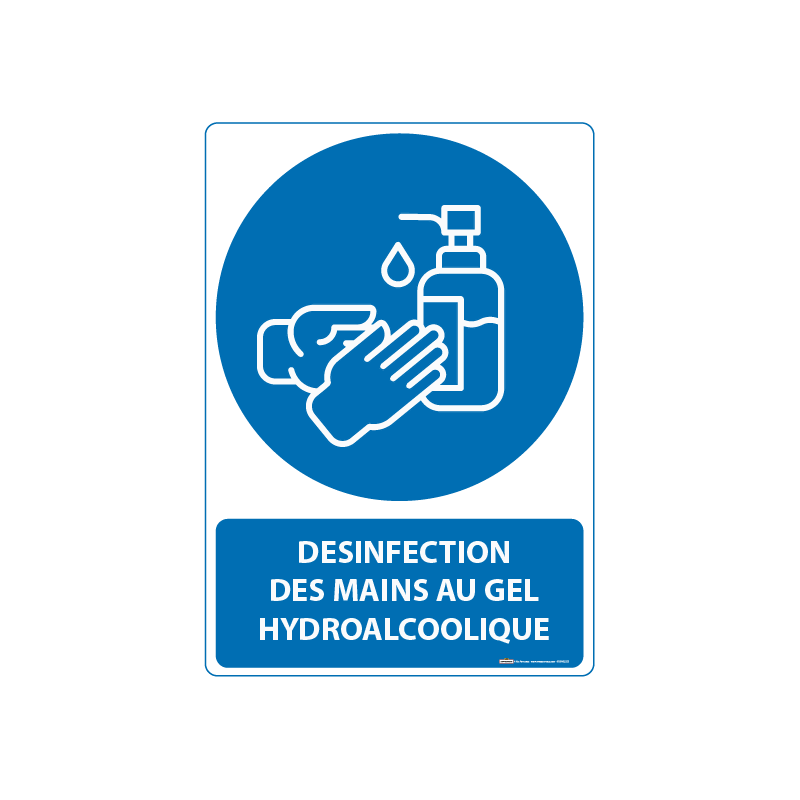 Désinfecter au gel -  