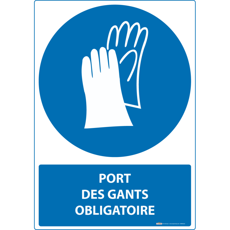 Port des gants -  