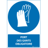 Port des gants -  
