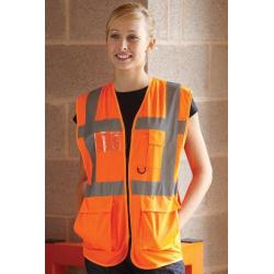 Gilet Fluo Zippé Personnalisé -  