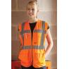 Gilet Fluo Zippé Personnalisé -  