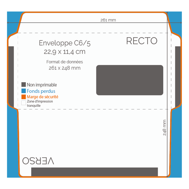 Enveloppes Personnalisées -  