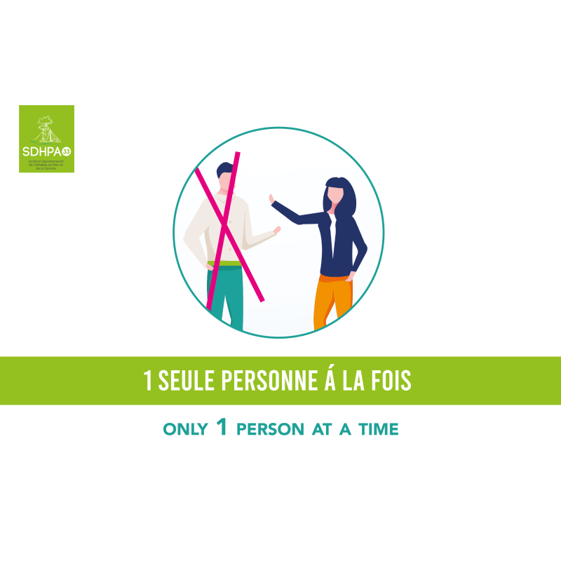 SDHPA33 - Pan. 40x25 PVC 5mm 1 Personne à la fois -  