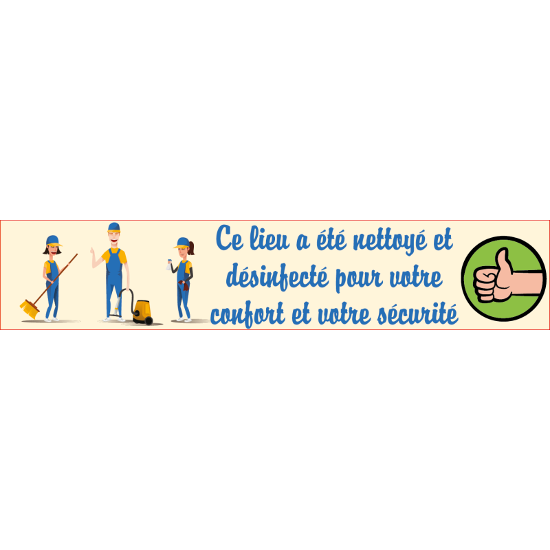 Sticker Ménage Effectué x100 -  