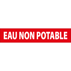 Panonceau Eau Non Potable -  