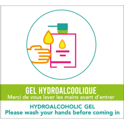 Sticker Gel Hydroalcoolique