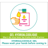 Sticker Gel Hydroalcoolique -  