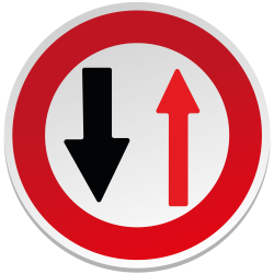 PRIORITE AU SENS INVERSE -  