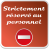 Logo STRICTEMENT RESERVE AU PERSONNEL -  