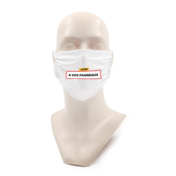 Masques de Protection 3 couches Personnalisés 4D -  