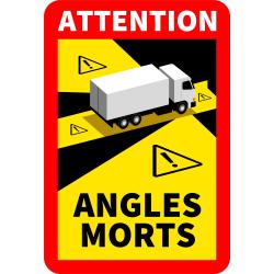Stickers Angles Morts Camion -