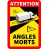 Stickers Angles Morts Camion -
