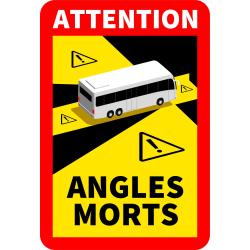 Stickers Angles Morts Bus -