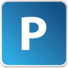 Panneau PARKING 25x25 -  