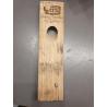 support bouteille bois gravé laser -  