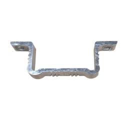Bride Fixation Poteau 80x40mm -  