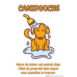 Canidouche - Douche Chiens -  