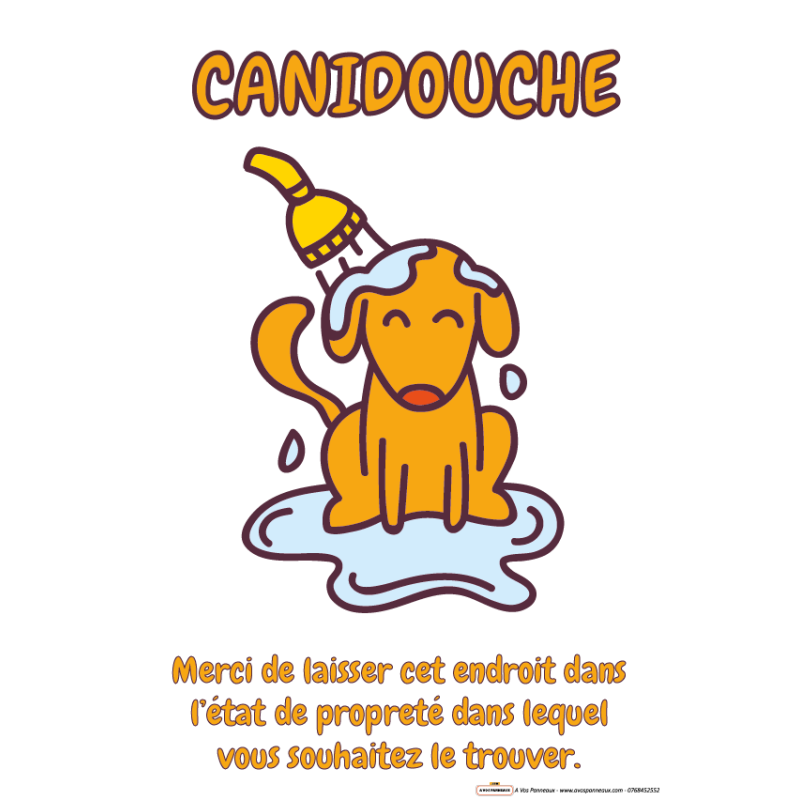 Canidouche - Douche Chiens -  