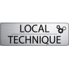 Logo Porte 300 x 100 mm Local Technique -  
