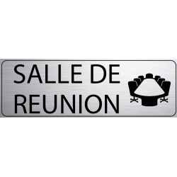 Logo Porte 300 x 100 mm Salle de Réunion