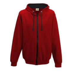 VESTE ZIP CAPUCHE HOMME CONTRAST HOODED -