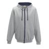 VESTE ZIP CAPUCHE HOMME CONTRAST HOODED -