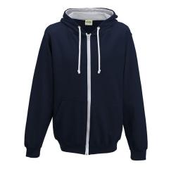 VESTE ZIP CAPUCHE HOMME CONTRAST HOODED -