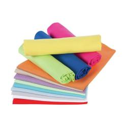 Serviette microfibres 70x120cm Marquage Quadri 10X10 -  