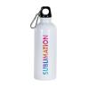 Gourde en aluminium avec mousqueton.500 ml. Adaptée pour la sublima...