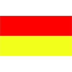 Pavillon Rouge / Jaune : Zone de baignade surveillée -  