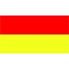 Pavillon Rouge / Jaune : Zone de baignade surveillée -  