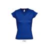 Tshirt Femme Moon col V -