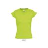 Tshirt Femme Moon col V -
