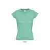 Tshirt Femme Moon col V -
