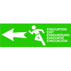 FLECHE ISSUE DE SECOURS -  