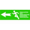 FLECHE ISSUE DE SECOURS -  