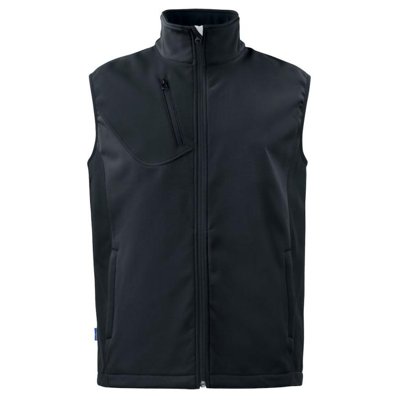 VESTE SANS MANCHE PRIO SOFTSHELL CONTRASTE -  