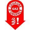 VANNE COUPURE GAZ -  